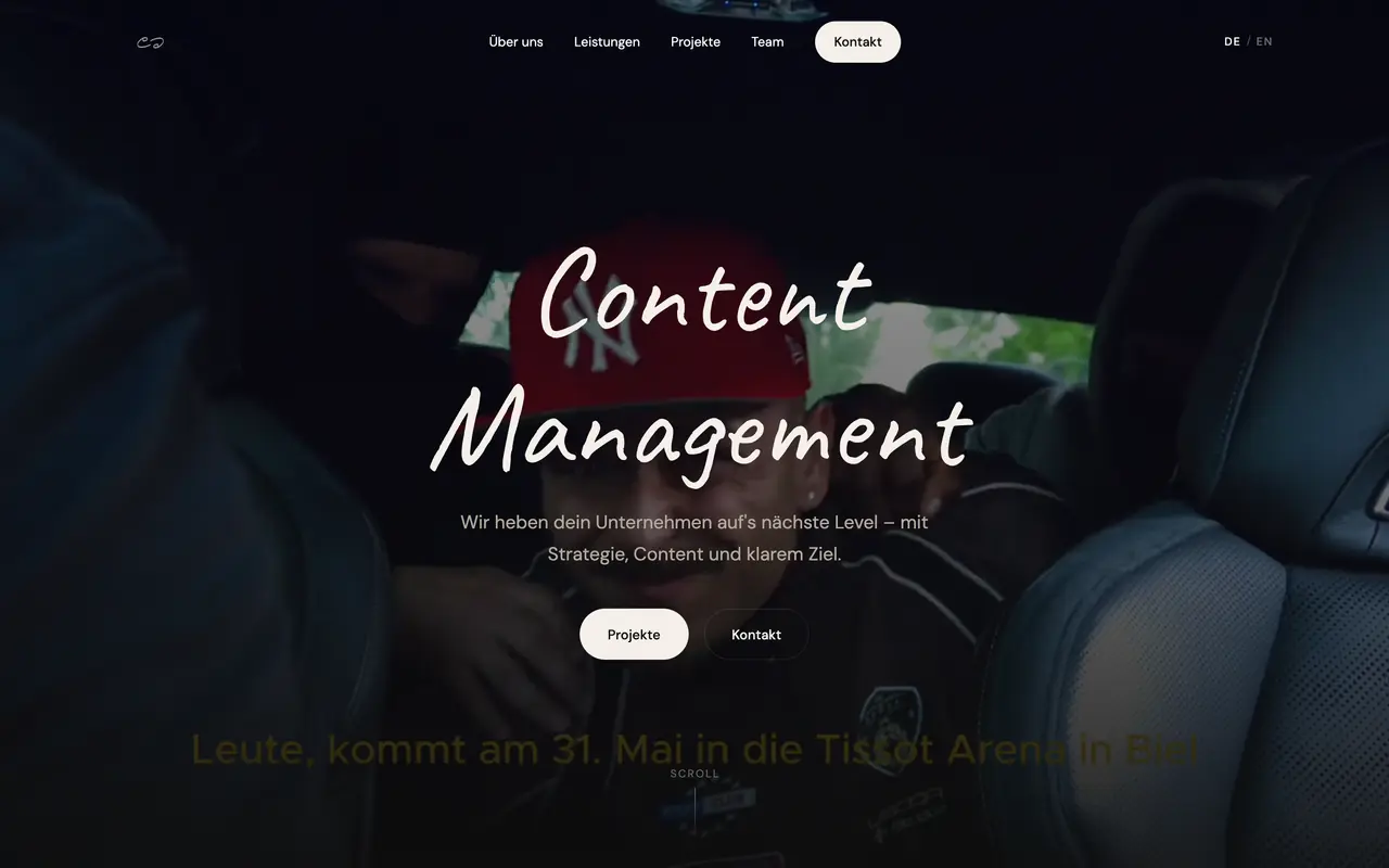 Screenshot der Website etzioni-anderegg.ch